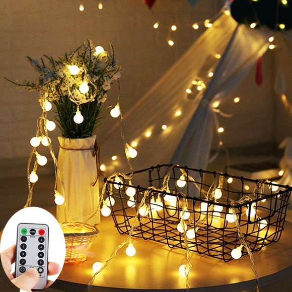 Other - (2)Battery Operated String Lights 33ft/10m 100 LED